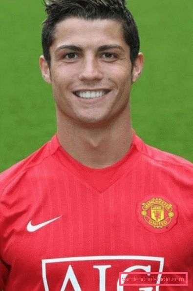 Ronaldova frizura Vse pričeske Cristiano Ronaldo
