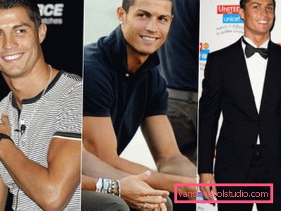 Ronaldova frizura Vse pričeske Cristiano Ronaldo