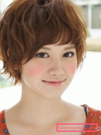 Japonke kratke frizure Vse vrste japonskih frizur