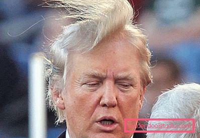 Hairstyle tramp Vse skrivnosti in skrivnosti Trumpovih las