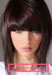 Haircut Aurora za srednje dlake Ženska frizura Aurora na različnih dolžinah las